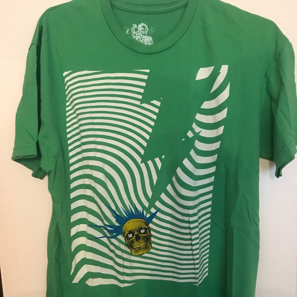 LOST Skatewear T-Shirt Electric Psycho Crazy Skull